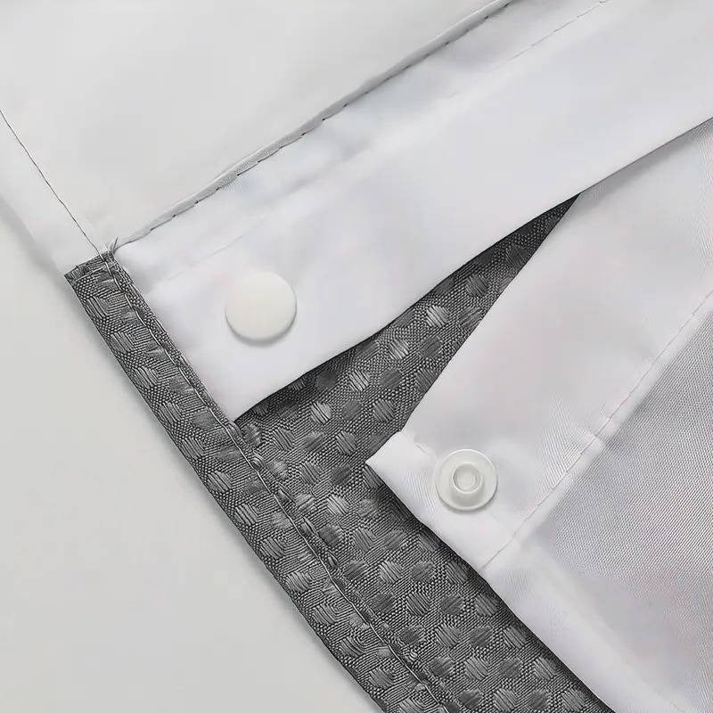 Shower Curtain Hookless Integrated Liner Waterproof