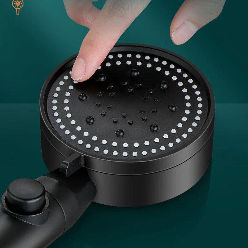 Shower Head High Pressure & 5 Spray Modes Silicone Nozzles