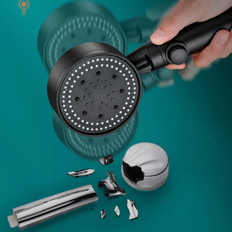 Shower Head High Pressure & 5 Spray Modes Silicone Nozzles