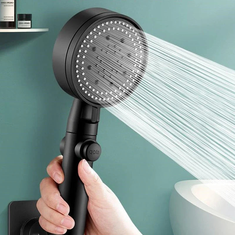 Shower Head High Pressure & 5 Spray Modes Silicone Nozzles