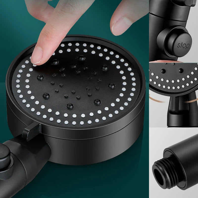 Shower Head High Pressure & 5 Spray Modes Silicone Nozzles