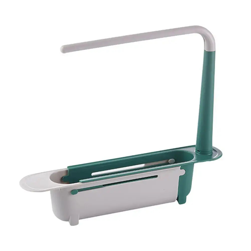 Sink Rack Telescopic Space-Saving Adjustable 12.6 To 17.7 Inches