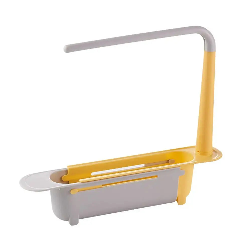 Sink Rack Telescopic Space-Saving Adjustable 12.6 To 17.7 Inches