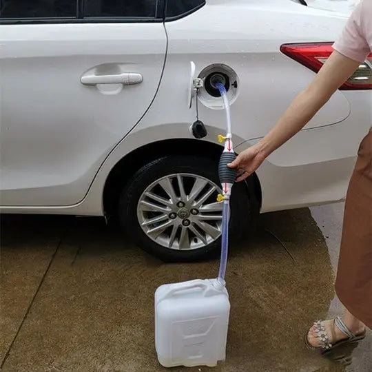 Siphon Pump Bulb-Activated Fuel & Water Transfer
