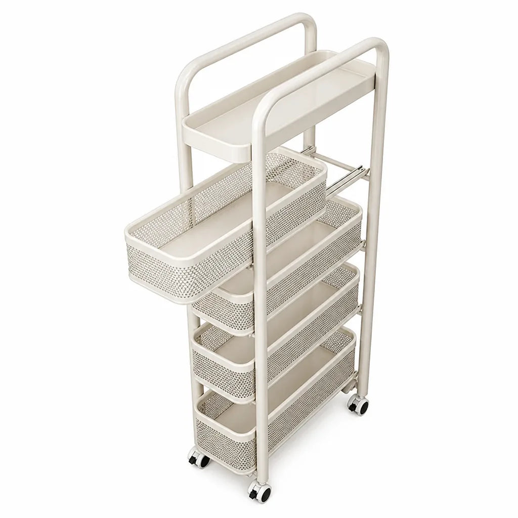 Slim Drawer Organizer Carbon Steel Extendable