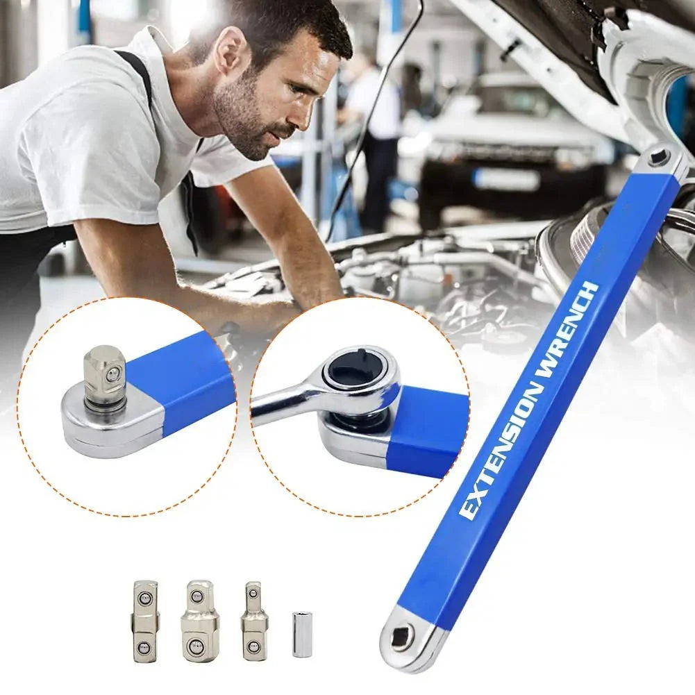 Socket Extension Wrench 15.4 Inch Reach Chain-Driven Torque