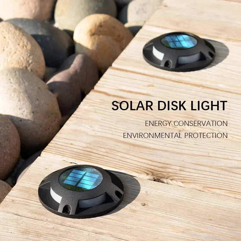 Solar Deck Light Dusk Sensor & Adjustable Brightness