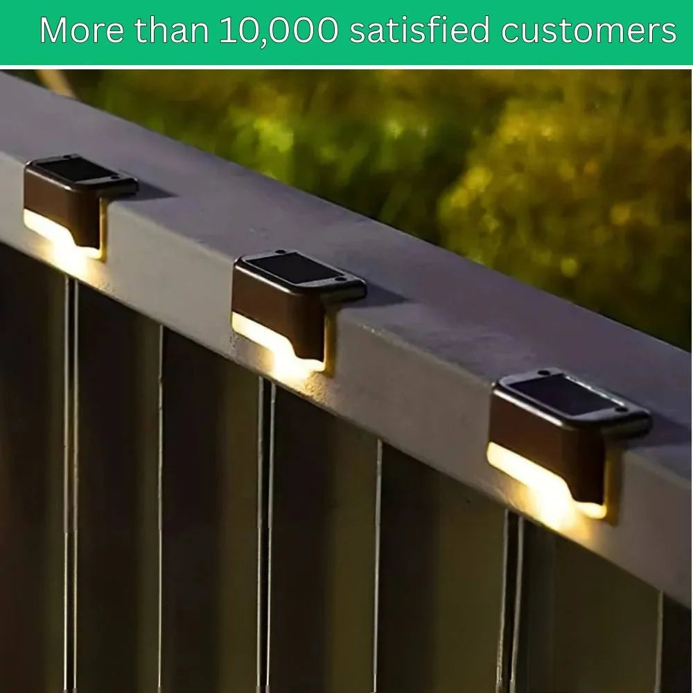 Solar Pathway Light Automatic Dusk Sensor Weather-Resistant