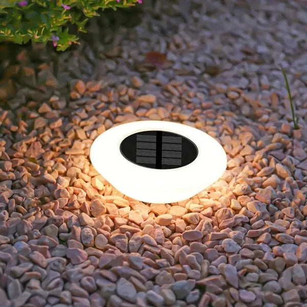 Solar Pathway Lights Dusk-to-Dawn Rechargeable Set of 4