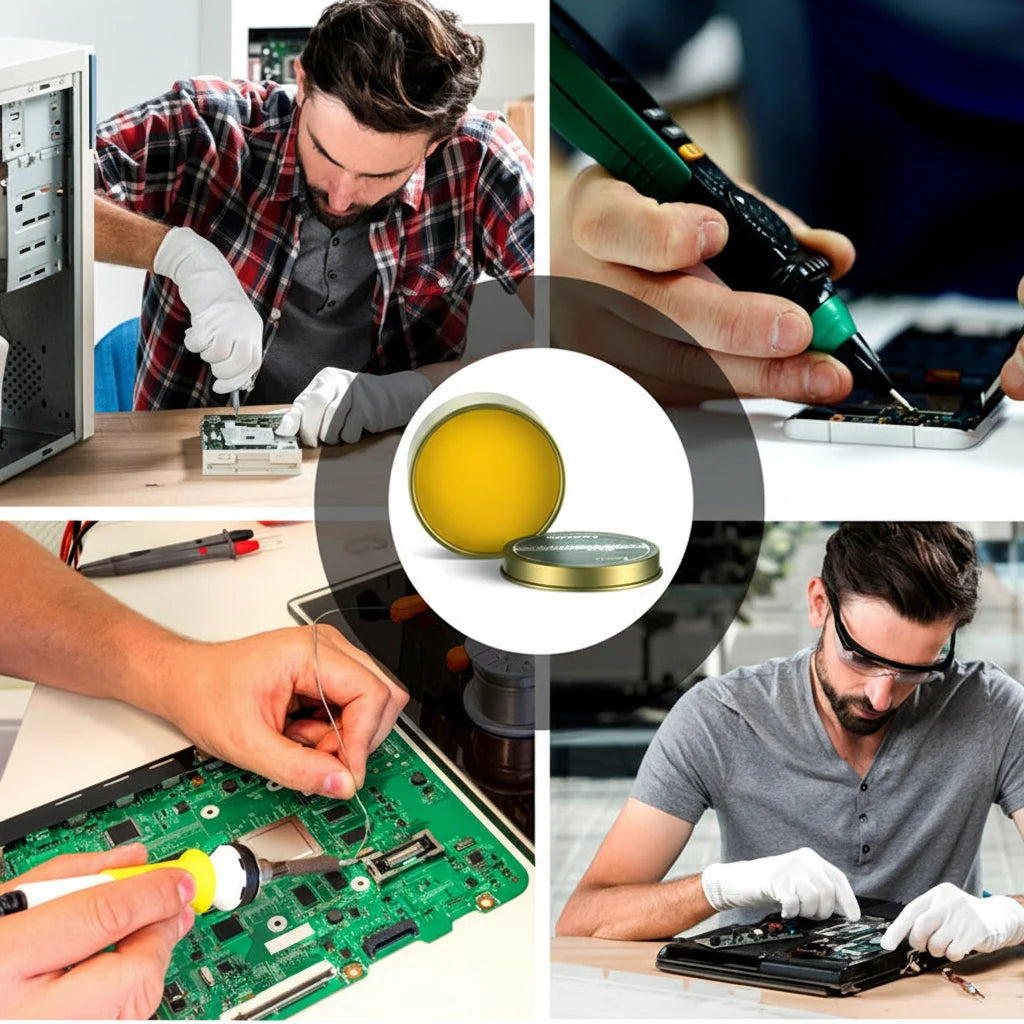 Soldering Flux Paste Lead-Free Smooth-Flowing Iron Box