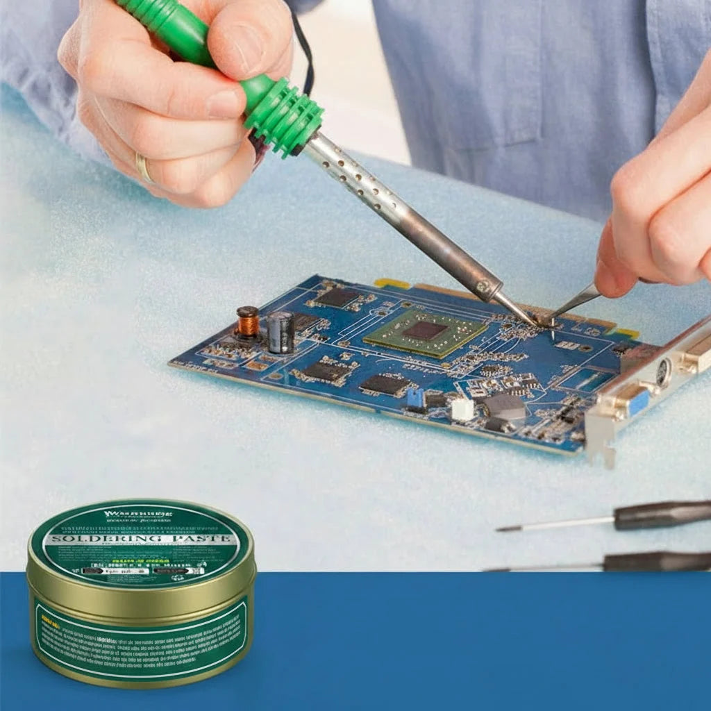 Soldering Flux Paste Lead-Free Smooth-Flowing Iron Box