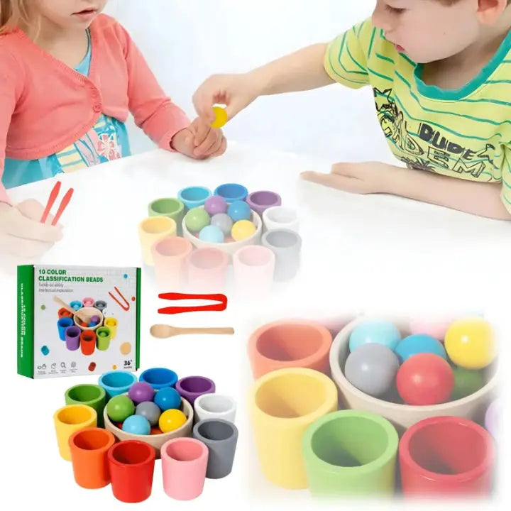 Sorting Toy Wooden Color Matching Set