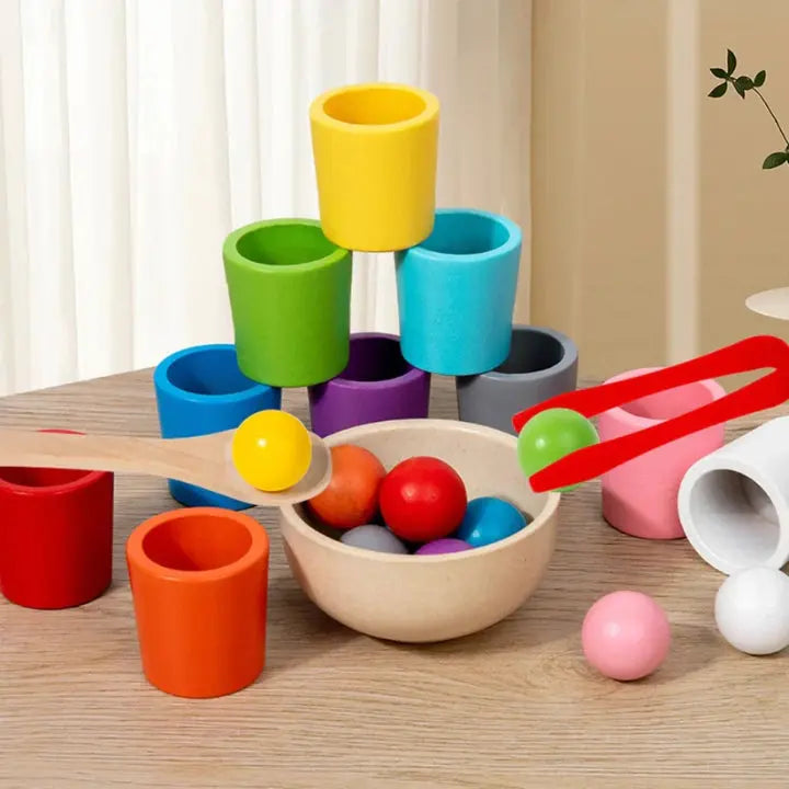 Sorting Toy Wooden Color Matching Set
