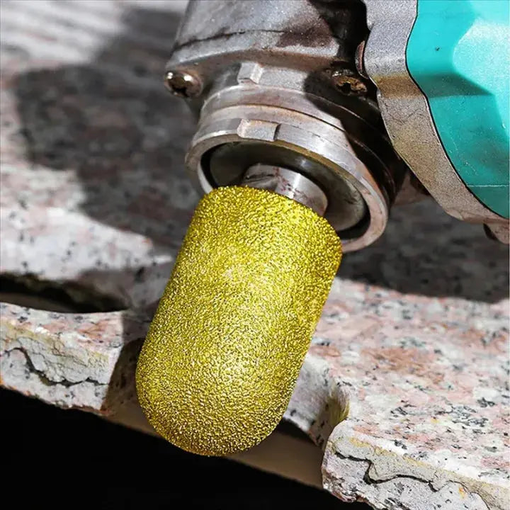 Stone Grinding Wheel Set Diamond Grit Burr-Free 100mm