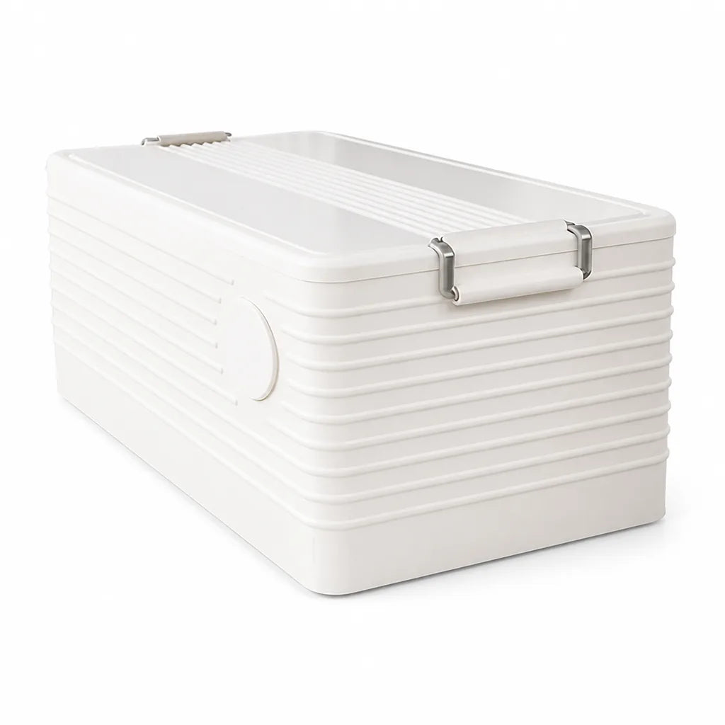 Storage Box Transparent Stackable Tight-Seal Lid