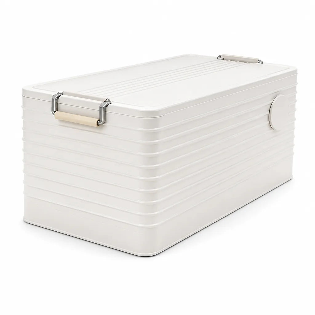 Storage Box Transparent Stackable Tight-Seal Lid