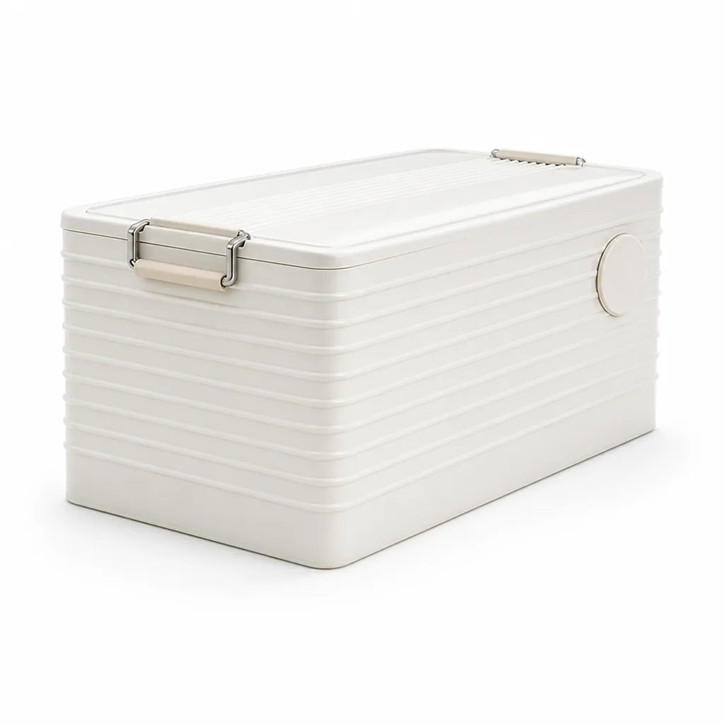 Storage Box Transparent Stackable Tight-Seal Lid
