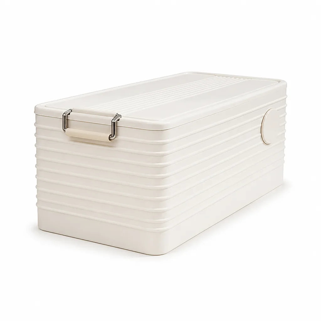 Storage Box Transparent Stackable Tight-Seal Lid