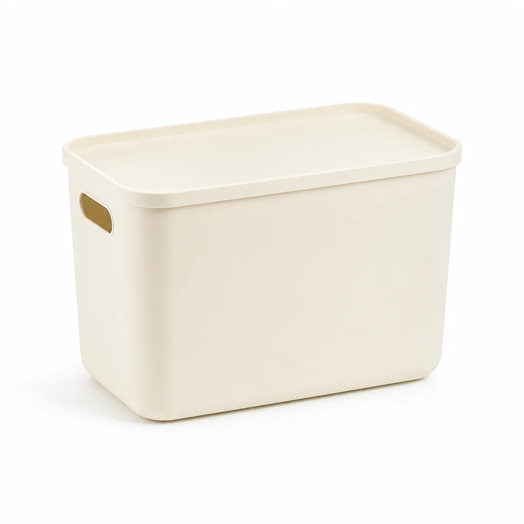 Storage Box With Lid & Stackable 45L