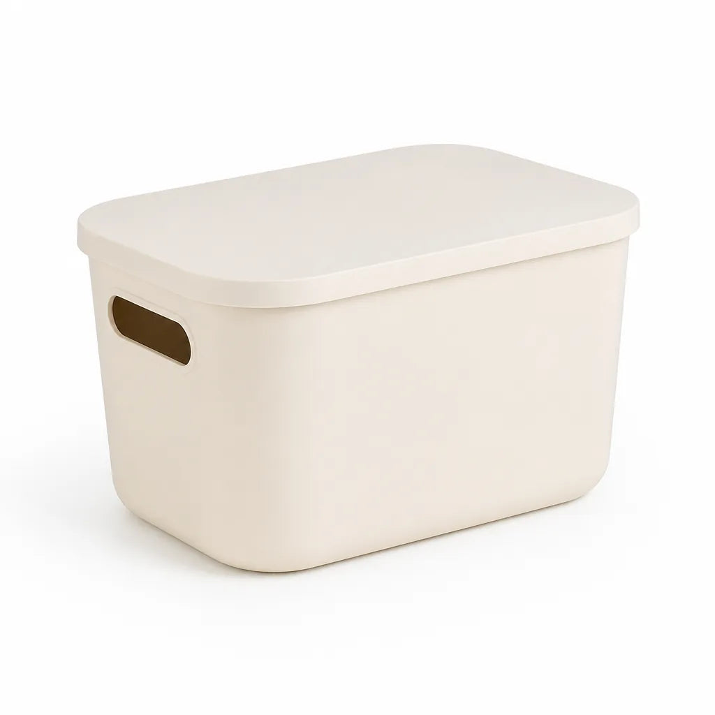 Storage Box With Lid & Stackable 45L