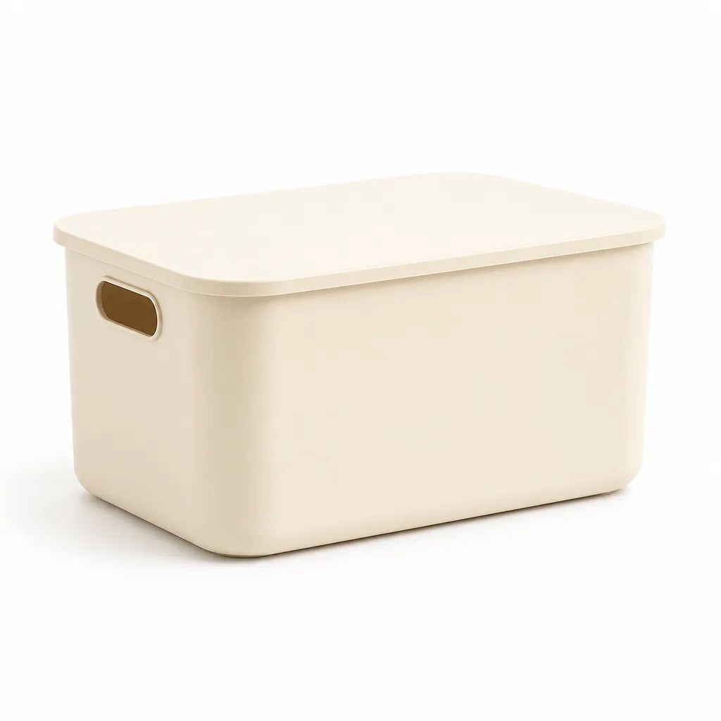 Storage Box With Lid & Stackable 45L