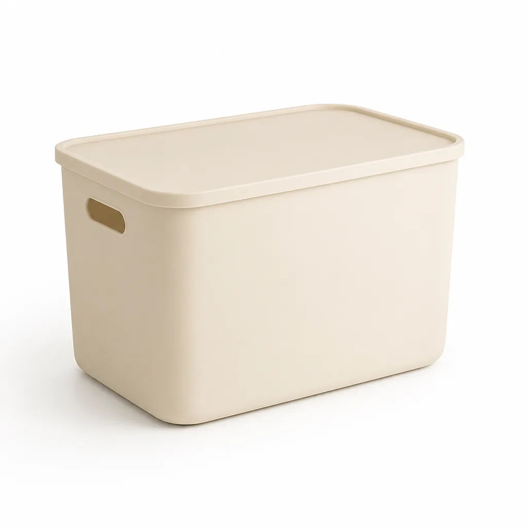 Storage Box With Lid & Stackable 45L