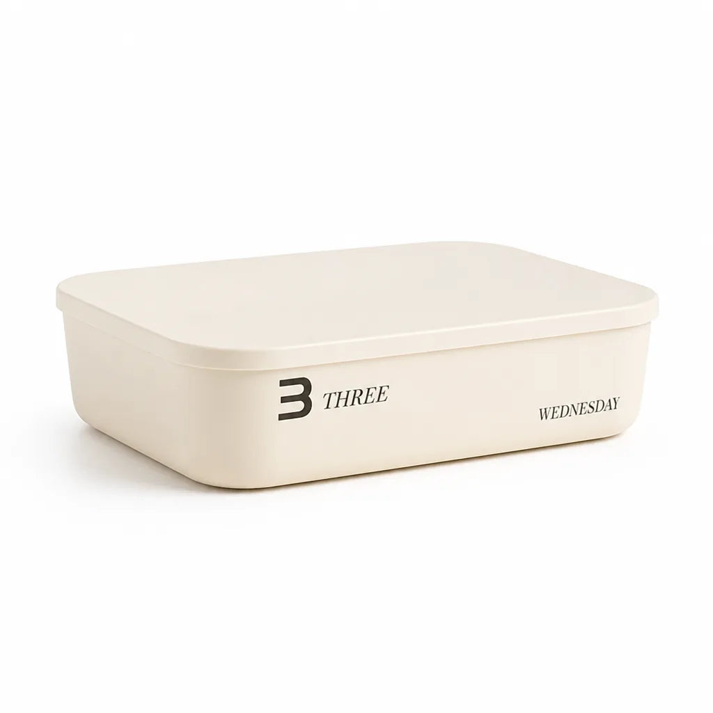 Storage Box With Lid & Stackable 45L