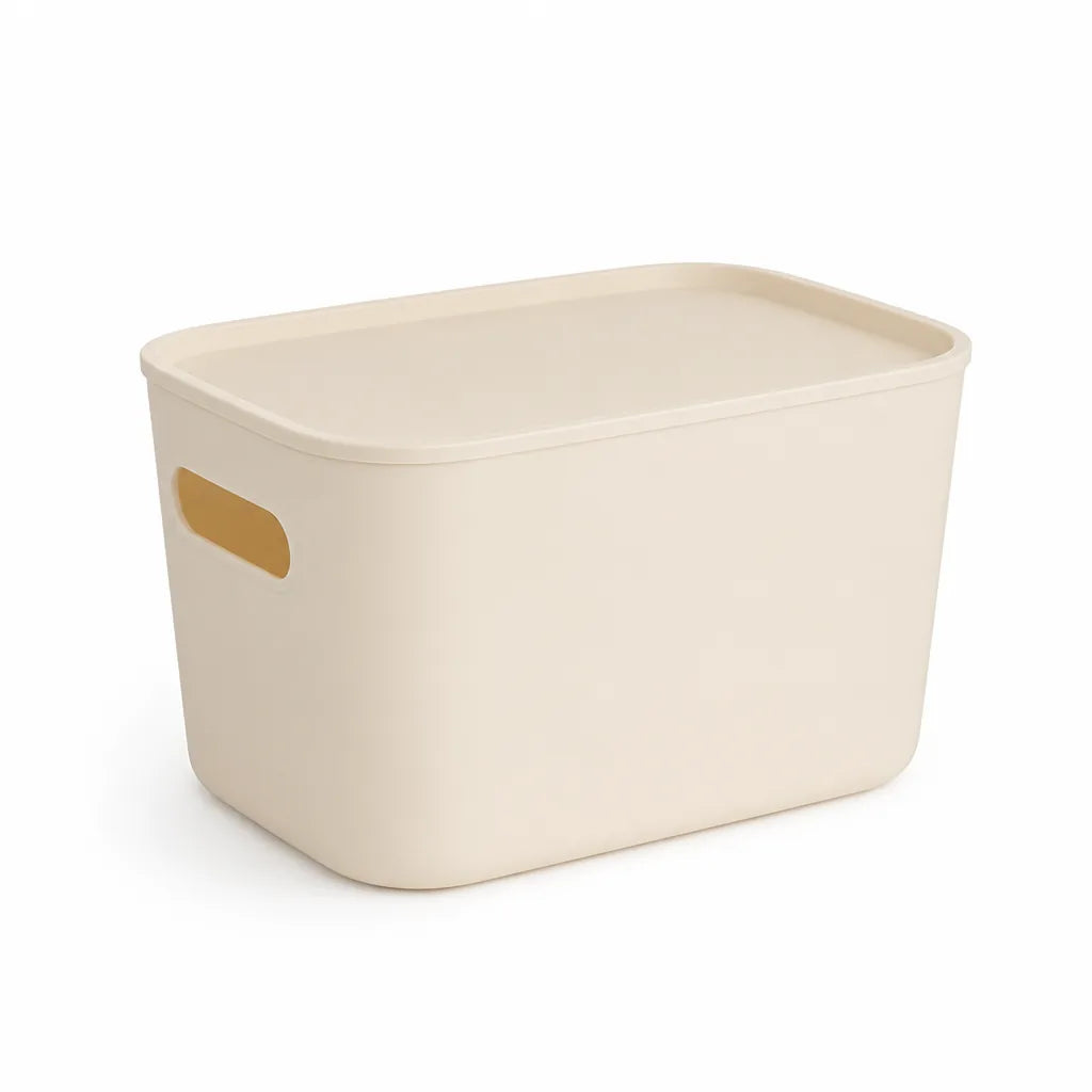Storage Box With Lid & Stackable 45L