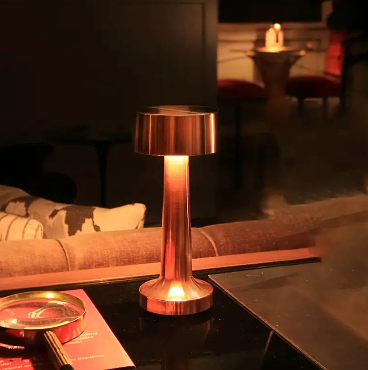 Table Lamp Cordless Touch Dimmable 15-Hour Battery