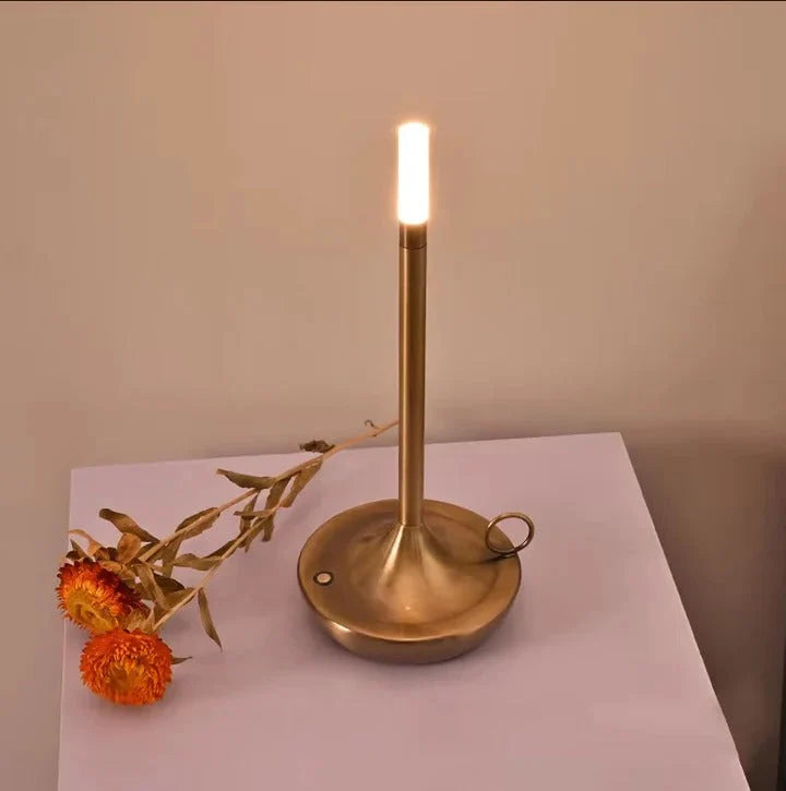Table Lamp Touch Dimming USB Rechargeable 12-Hour Battery