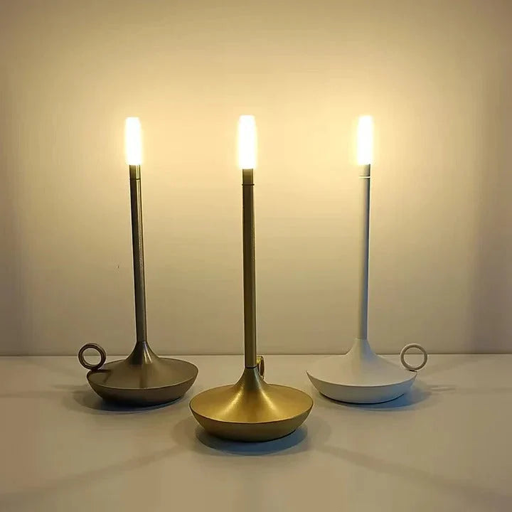 Table Lamp Touch Dimming USB Rechargeable 12-Hour Battery
