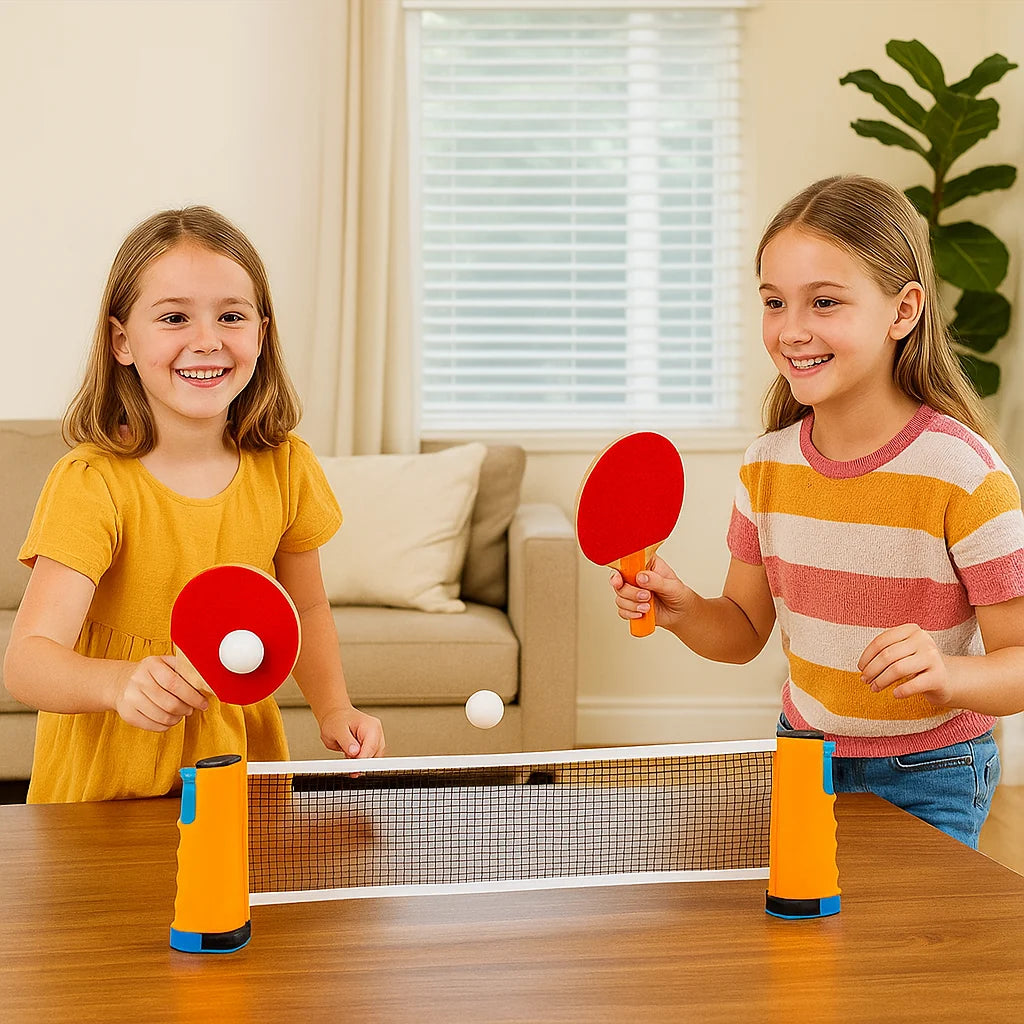 Table Tennis Net Retractable Adjustable Non-Marking Clamps