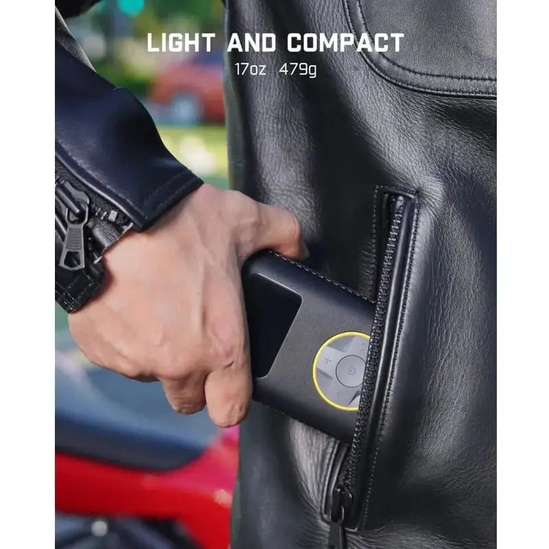 Tire Inflator Cordless Rechargeable Digital Auto-Stop 150 PSI