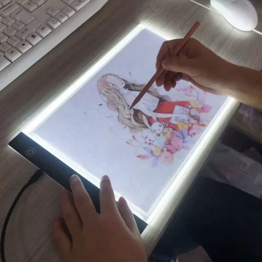 Tracing Light Pad Ultra-Thin LED Adjustable Brightness