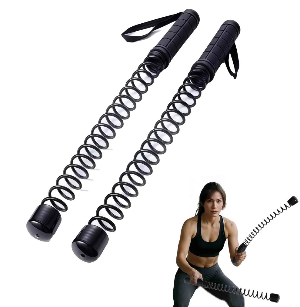 Training Ropes Weighted Spring Textured Leather 2-Pack