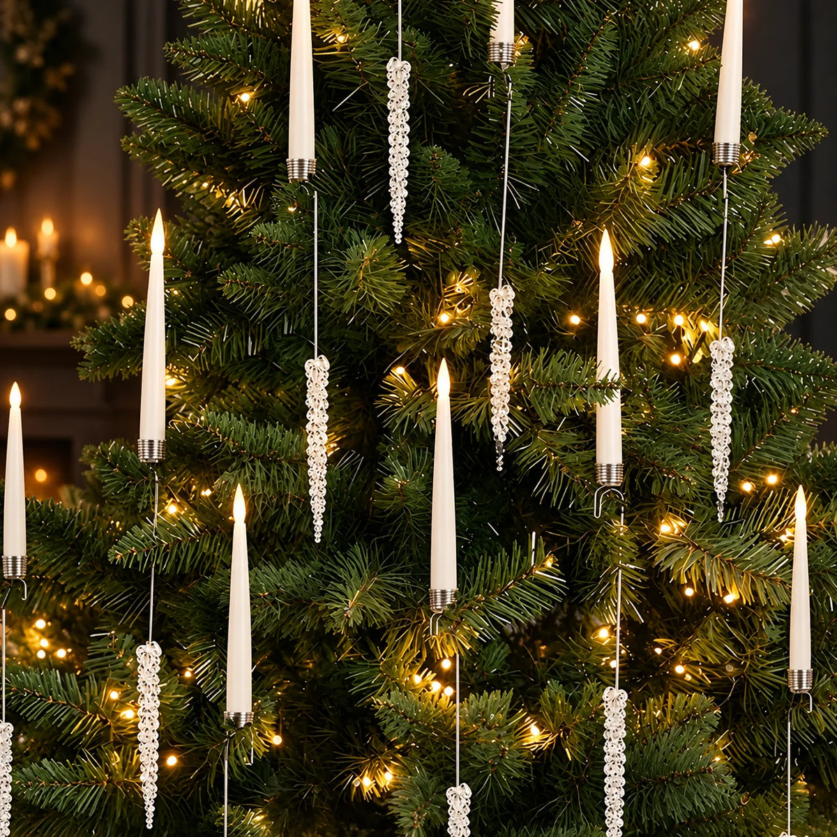 Tree Candles Flameless Remote-Controlled & Battery-Operated