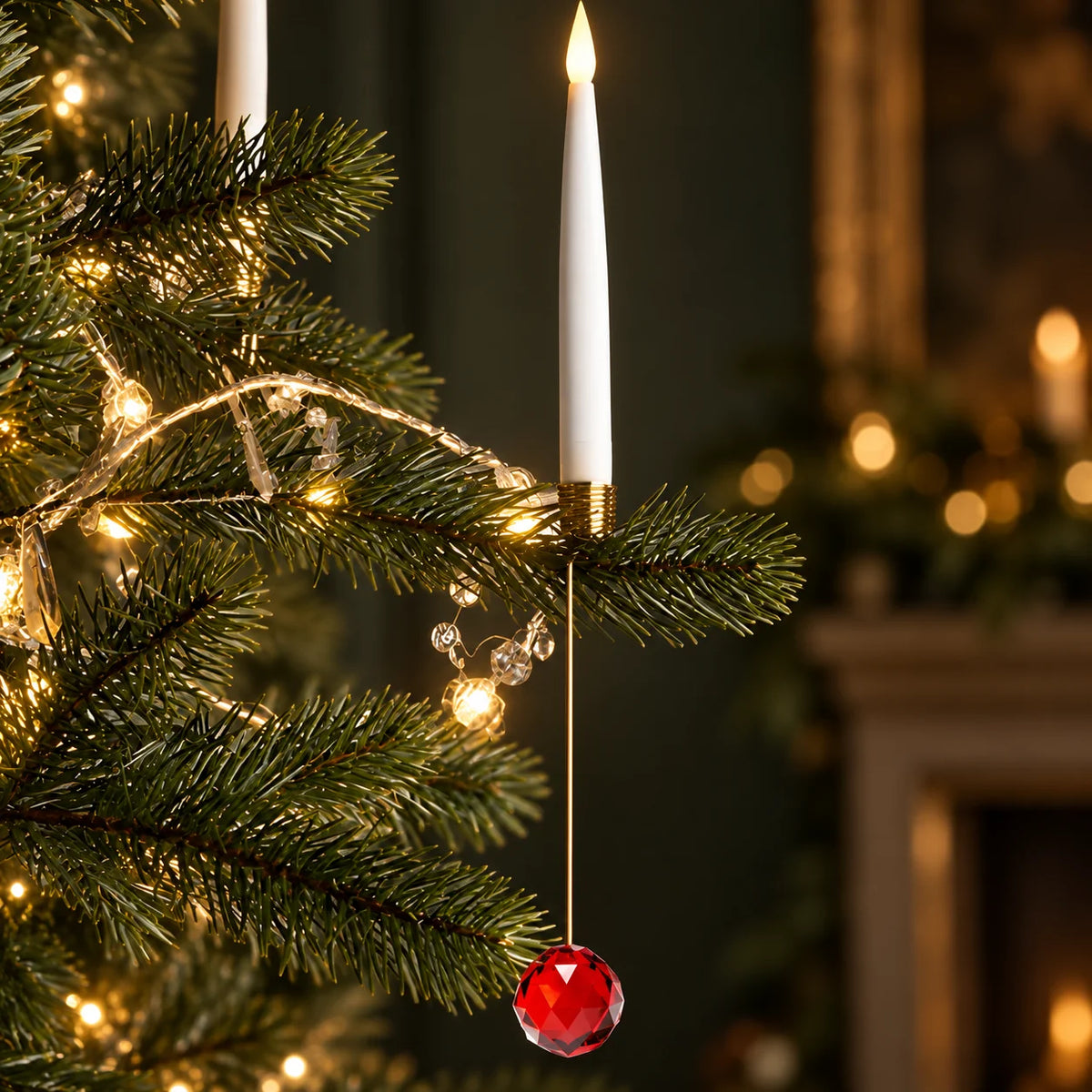 Tree Candles Flameless Remote-Controlled & Battery-Operated