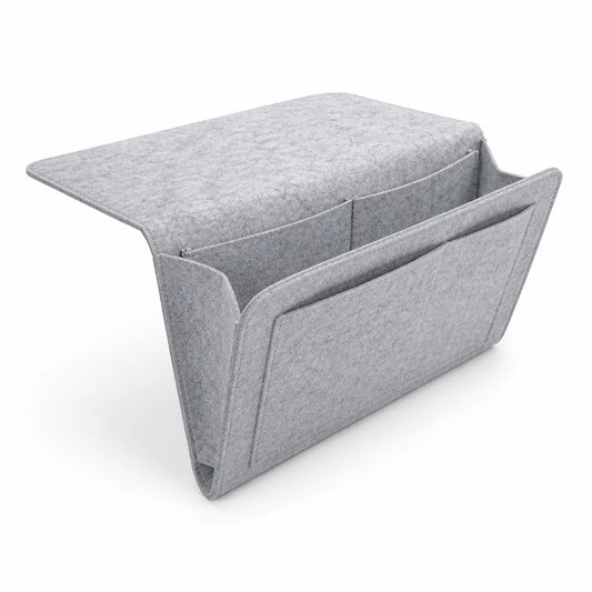 Tuck-Under Bedside Organizer for Bed & Sofa (5-Pocket)