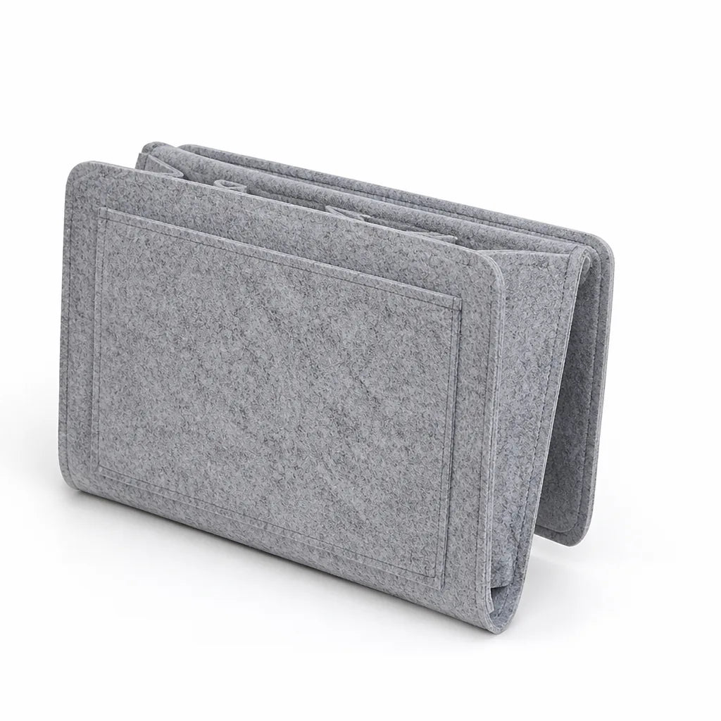 Tuck-Under Bedside Organizer for Bed & Sofa (5-Pocket)