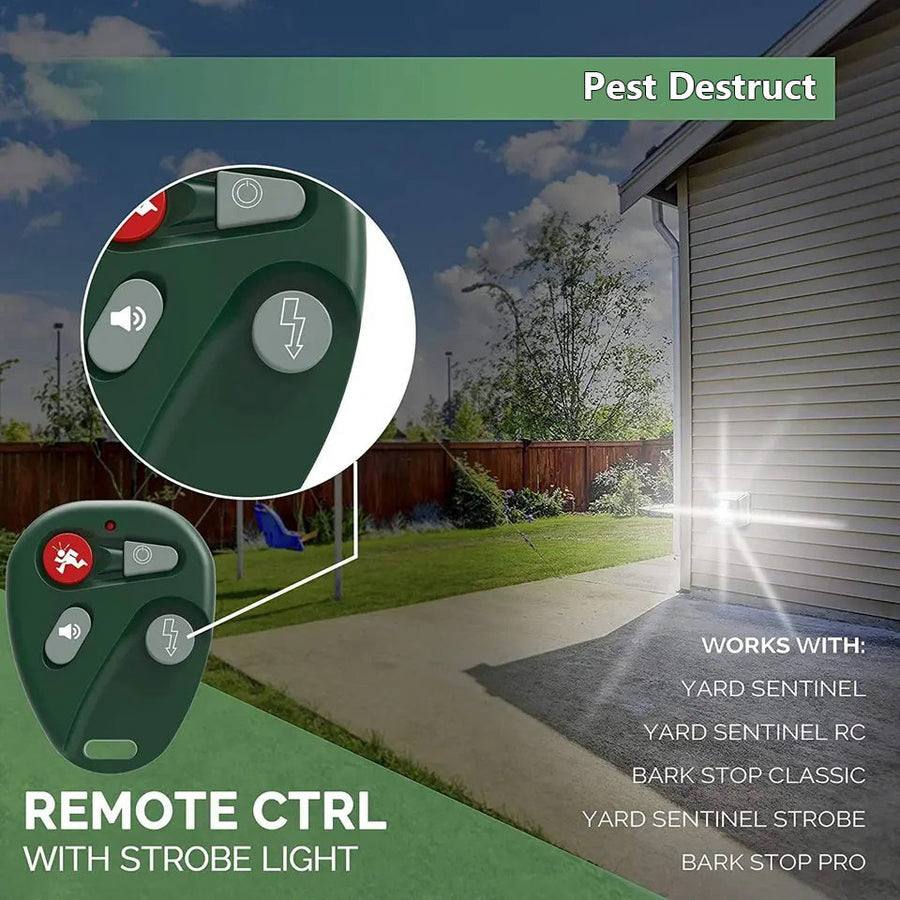 Ultrasonic Bird Repeller Weather-Resistant & Chemical-Free