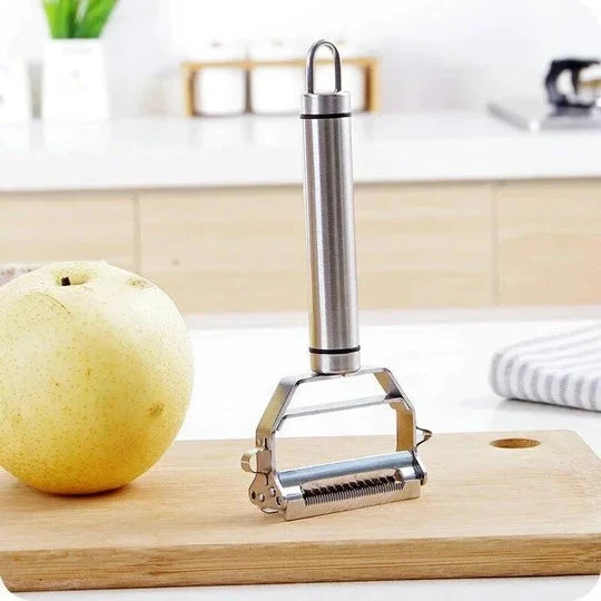 Vegetable Peeler & Julienne Cutter Stainless Steel Dishwasher-Safe