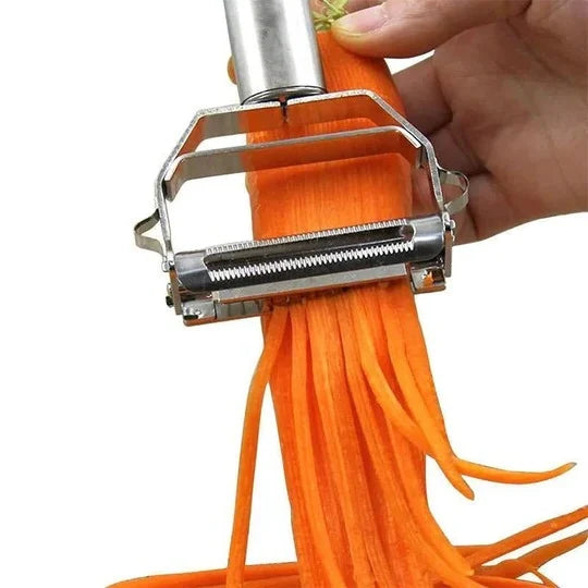 Vegetable Peeler & Julienne Cutter Stainless Steel Dishwasher-Safe