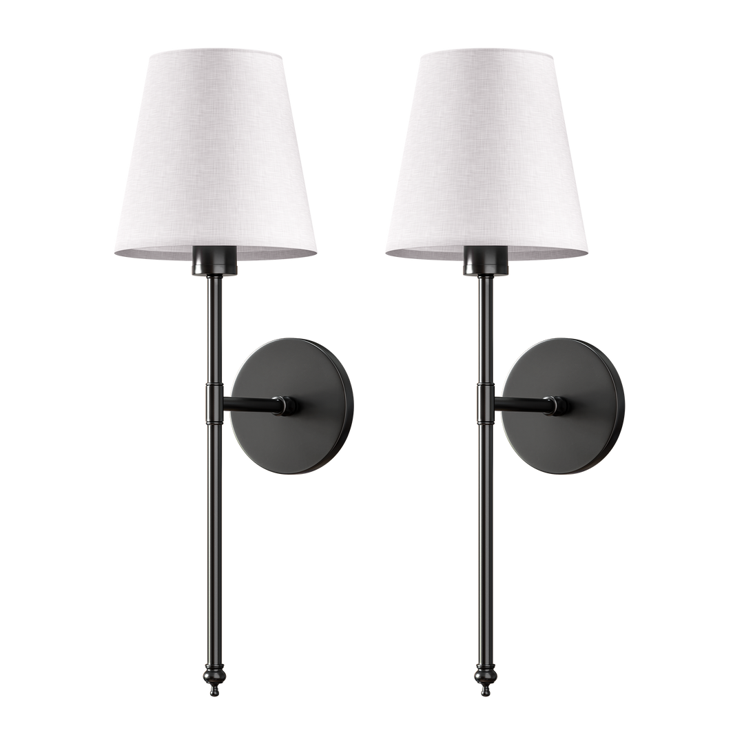 Wall Lamp Battery-Powered Remote-Controlled No-Drill