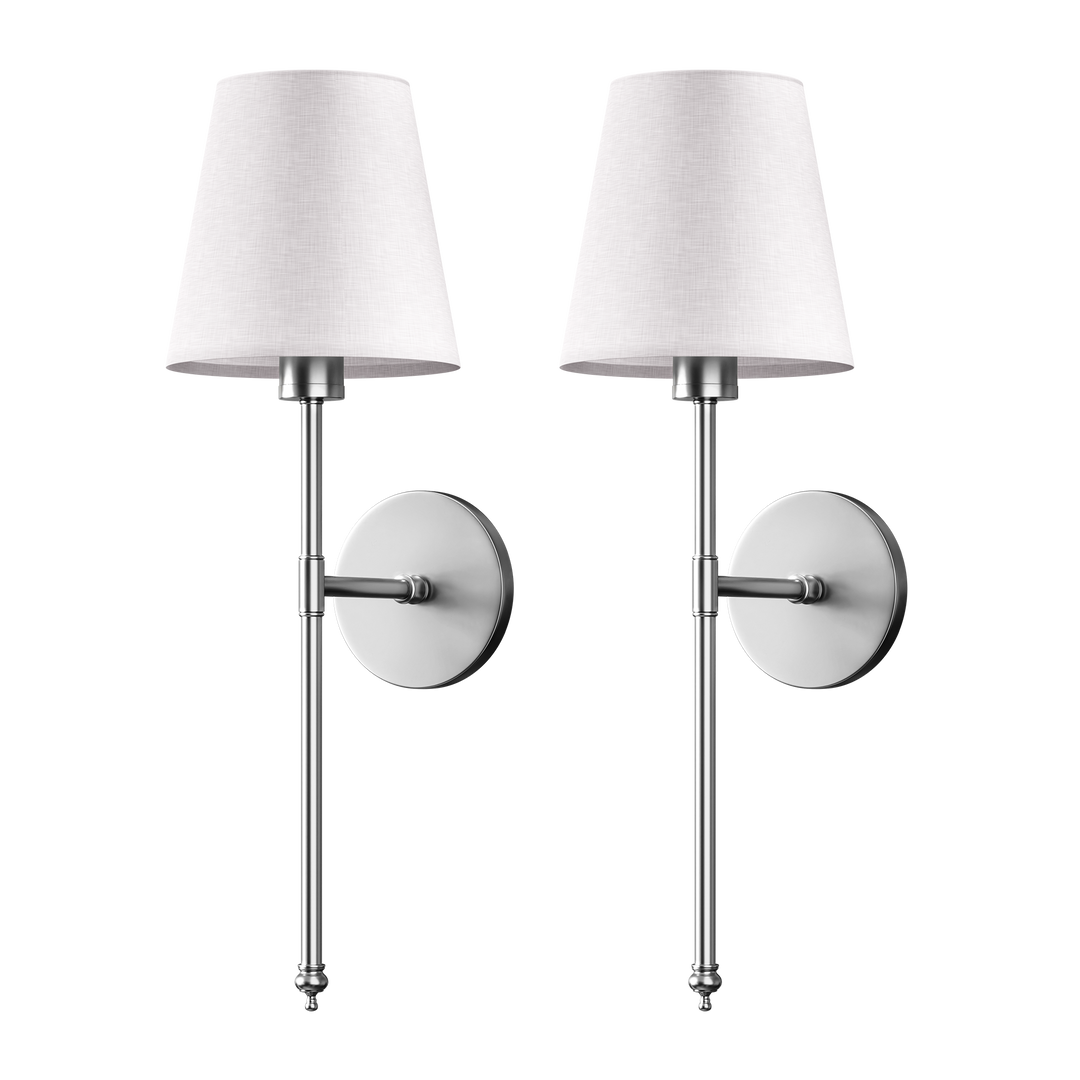 Wall Lamp Battery-Powered Remote-Controlled No-Drill