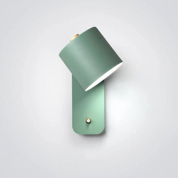 Wall Sconce Rotating Cylinder Directional Hardwired E26
