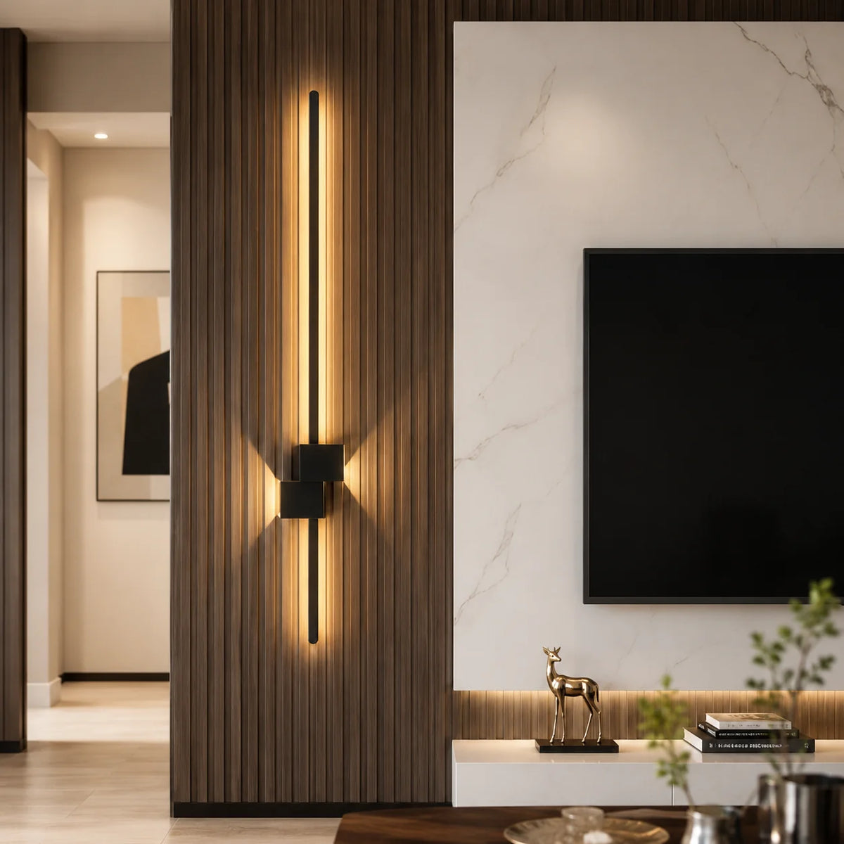 Wall Sconce Slim Integrated LED Flush Mount