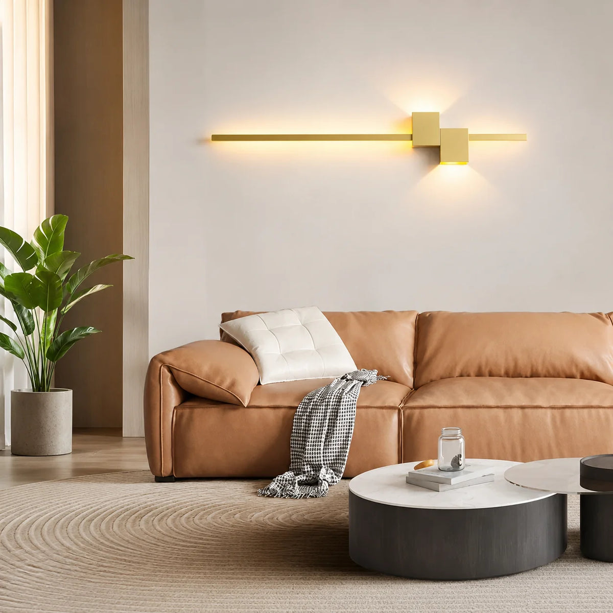 Wall Sconce Slim Integrated LED Flush Mount