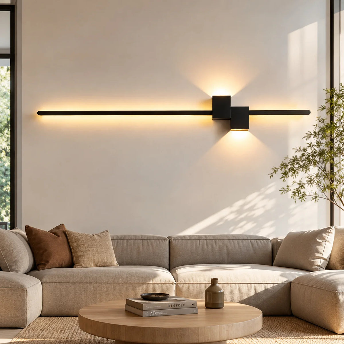 Wall Sconce Slim Integrated LED Flush Mount