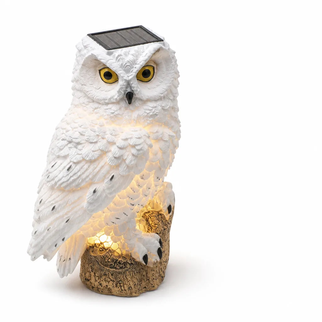 Weatherproof Owl Design Solar Lamp (Automatic On/Off)