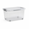 Women's Lidded Wheeled Storage Box (Handle Strip)